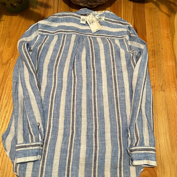 Magaschoni Linen Shirt MIDI Dress - Picture 5 of 10